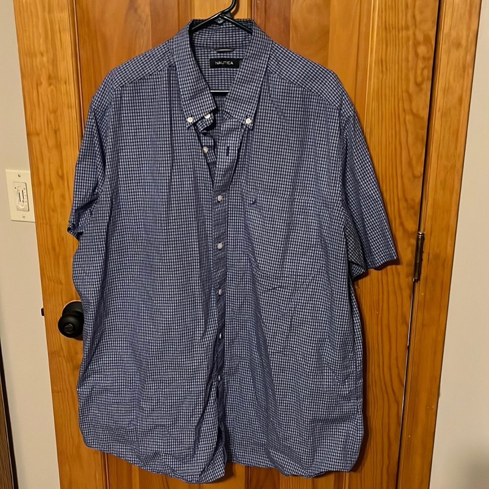 Nautica Short Sleeve Button Down